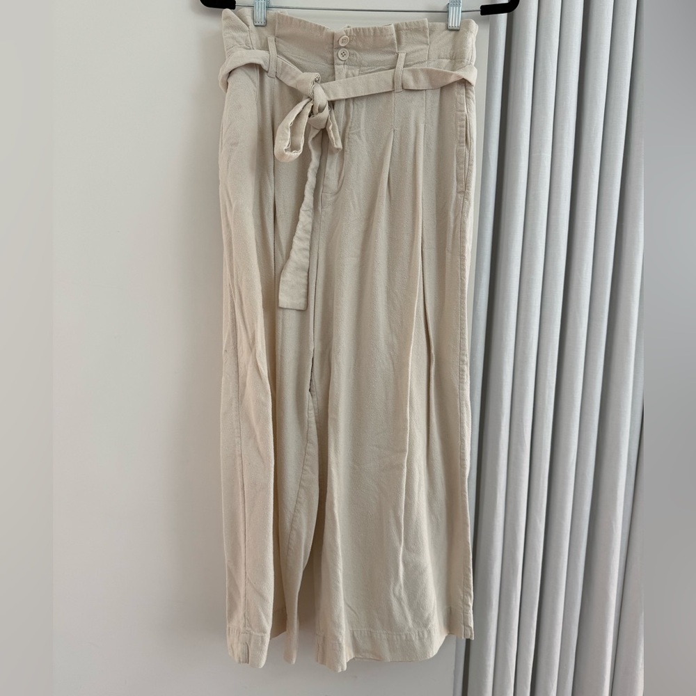 7115 by SZEKI raw silk pant size M